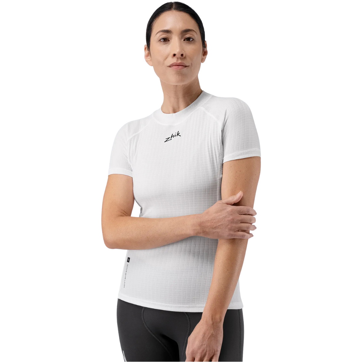 2026 Zhik Womens Active Base Layer Top DTP-0190-W-WHT - White